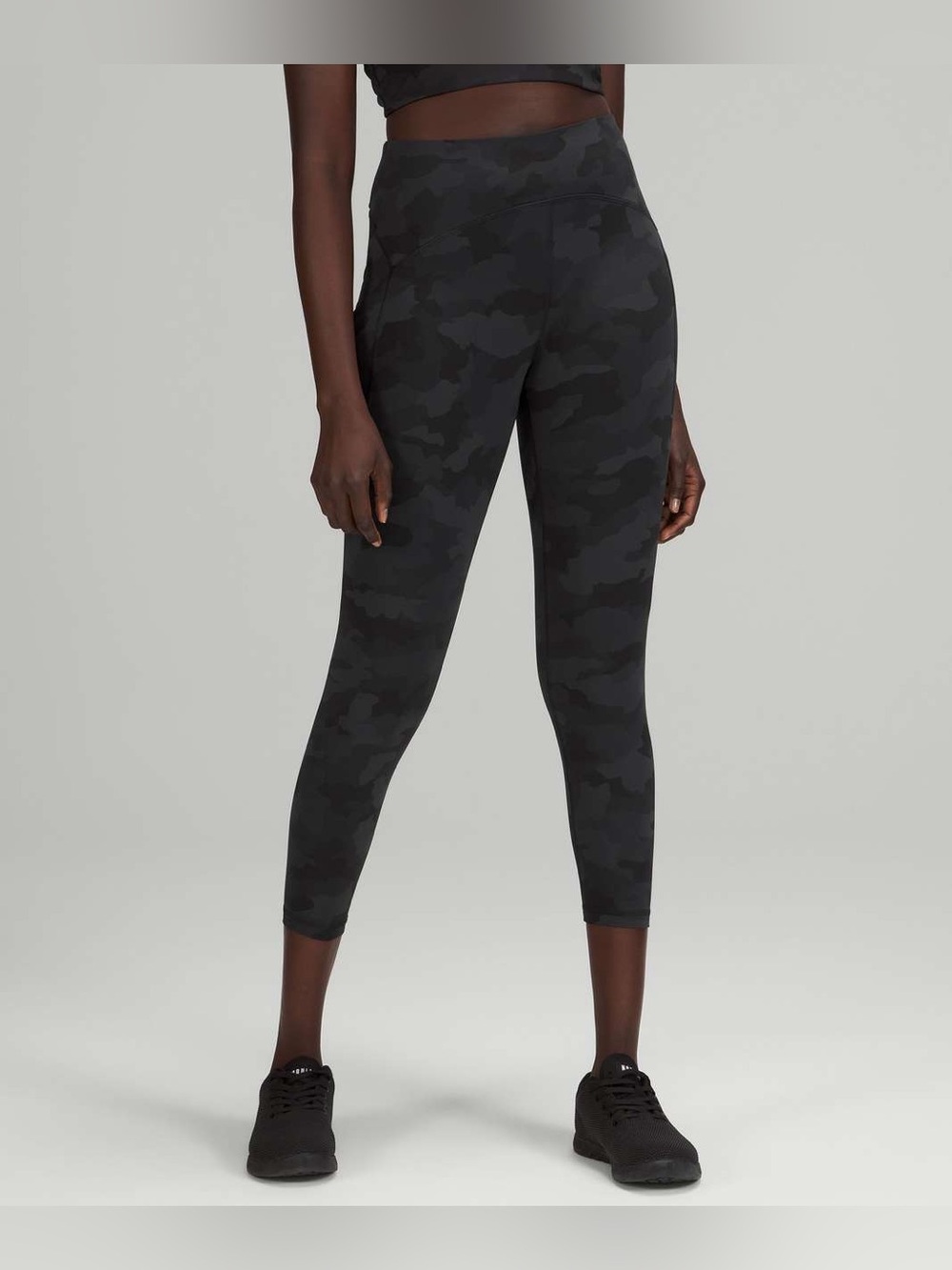 Lululemon Power Thru High-Rise Tight 25" Heritage 365 Camo Deep Coal Multi